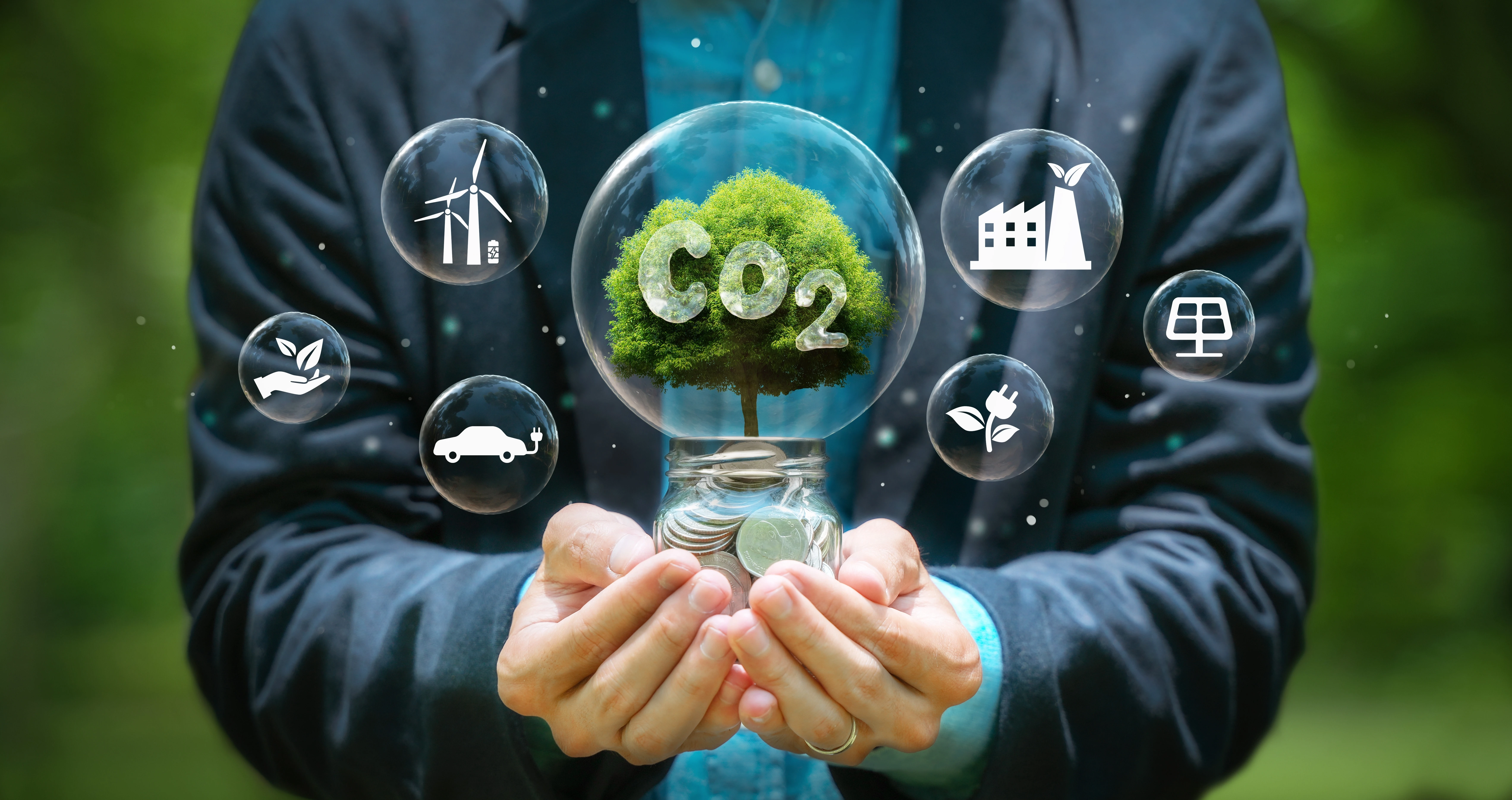 carbon market hedging tools compliance voluntary blockchain futures