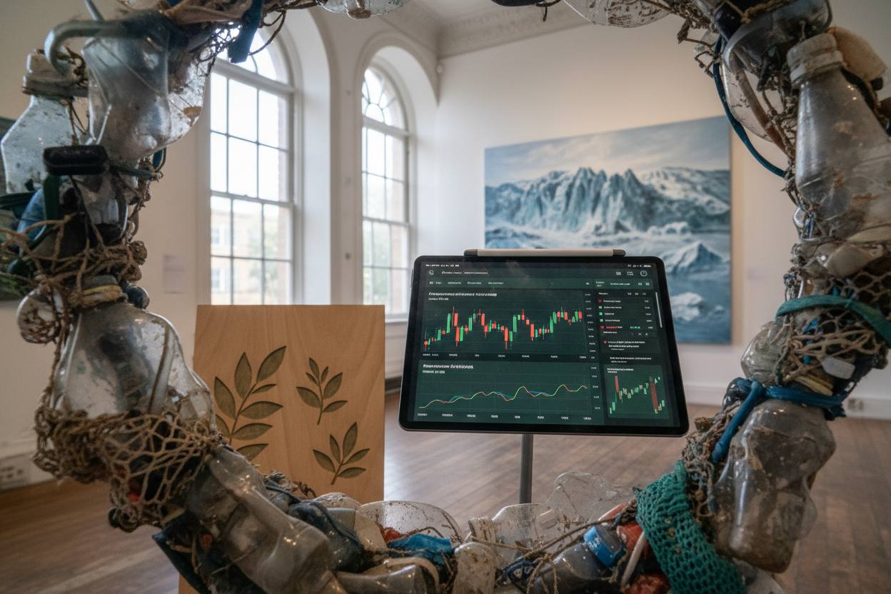 Trading Tokenized Carbon Futures on Polygon Blockchain for Climate Risk Hedging